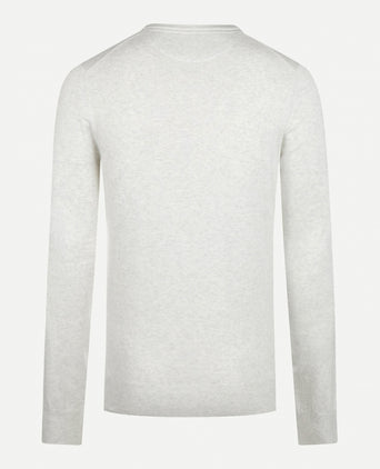 Sweater V-neck with Logo | Off White