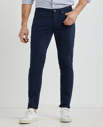 5 Pocket Broek Slim Fit | Navy