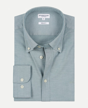 Overhemd Stretch Oxford | Green
