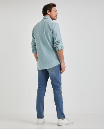 Overhemd Stretch Oxford | Green