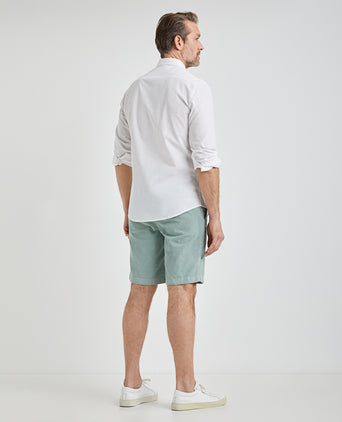 Overhemd Katoen Linnen | White