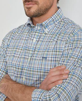 Overhemd Ruit | Olive