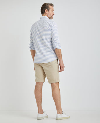 Overhemd Streep Horizontaal | Medium Blue