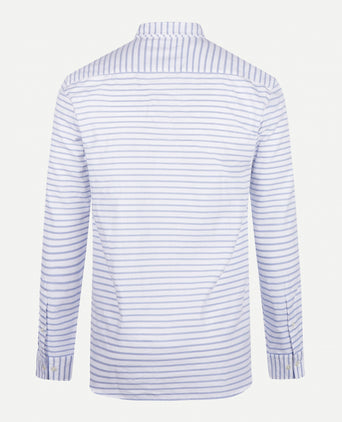 Overhemd Streep Horizontaal | Medium Blue