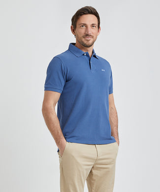 Klassieke Polo Regular Fit | Medium Blue
