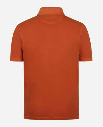 Polo Piqué Garment Dyed | Terra