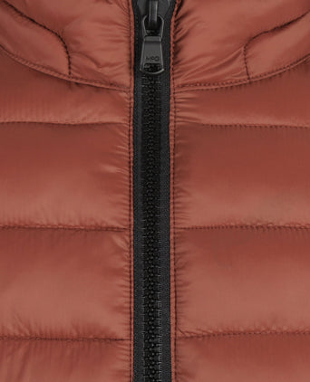 Lightweight Quilted Bomber Jacket | Chesnut