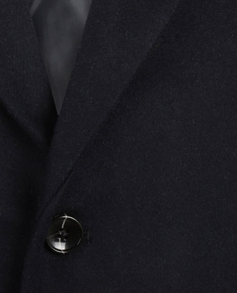 Essential Overcoat Wool | Navy