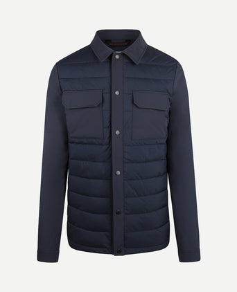 Jacket Overshirt Hybrid | Navy