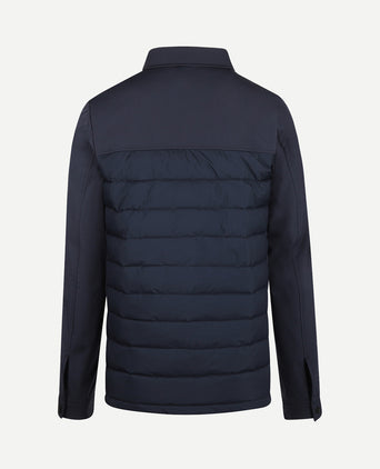 Jacket Overshirt Hybrid | Navy