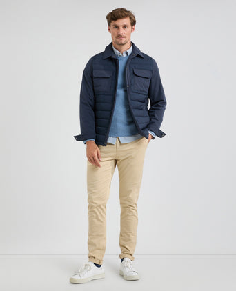 Jas Overshirt Hybrid | Navy