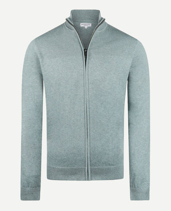 Zip-up Vest | Dark Sage