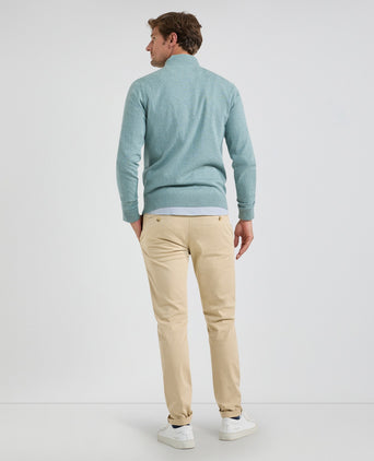 Zip-up Vest | Dark Sage