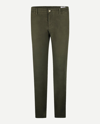 Chino Moleskin Slim Fit | Pine Green