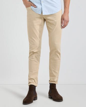 Broek 5-pocket Slim Fit | Sand