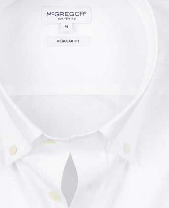 Overhemd Stretch Poplin | White