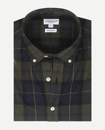 Overhemd Grote Ruit | Pine Green
