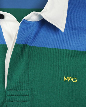 Rugby jersey Big Stripe | Bright Blue