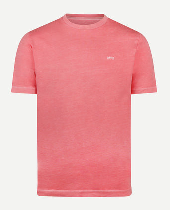 T-Shirt Garment Dyed | Coral Red