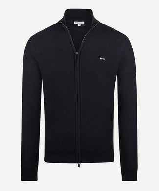 Vest Cotton met Logo | Navy Vest Cotton met Logo | Navy