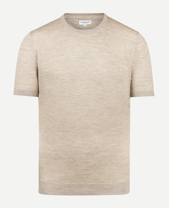 T-Shirt Luxe Merino | Sand