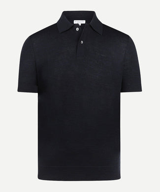 Polo Luxe Merino | Navy Polo Luxe Merino | Navy