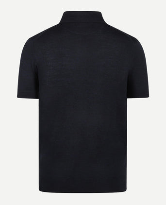 Polo Luxe Merino | Navy