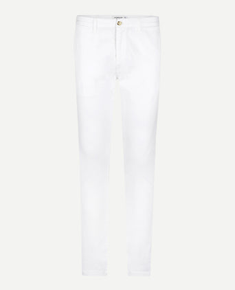 Chino Garment Dyed Modern Fit | White