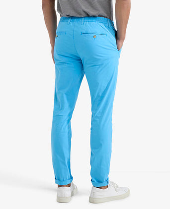 Chino Poplin Modern Fit | Sea Blue