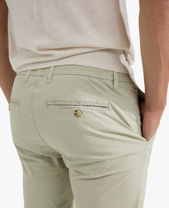 Chino Poplin Modern Fit | Light Olive