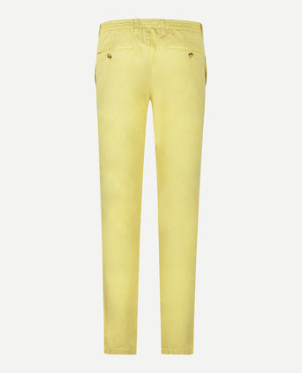 Chino Poplin Modern Fit | Lemon Yellow