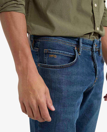 Jeans Slim Fit Donkerblauw | Dark Blue Denim