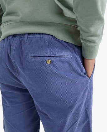 Korte Broek Corduroy | Vintage Blue