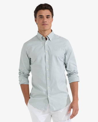 Overhemd Oxford Stretch | Sage