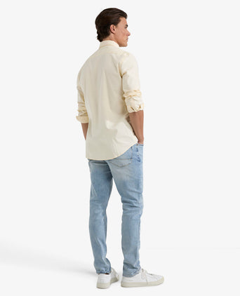 Overhemd Oxford Stretch | Lemon Yellow