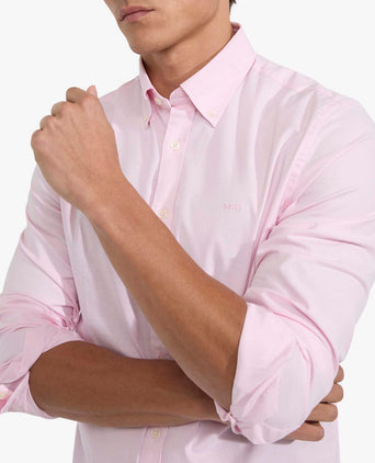 Overhemd Oxford Stretch | Light Pink