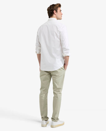 Overhemd Oxford Stretch | White