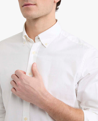 Overhemd Oxford Stretch | White