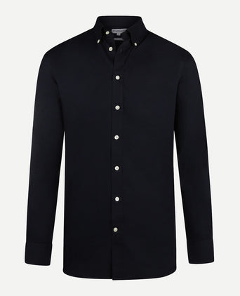 Shirt Poplin Stretch | Navy