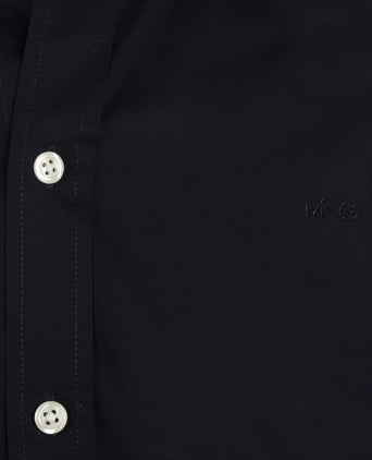 Shirt Poplin Stretch | Navy