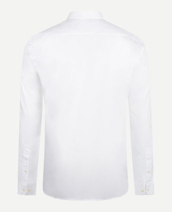 Shirt Poplin Stretch | White