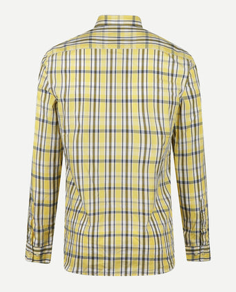 Shirt Summer Plaid | Lemon Yellow