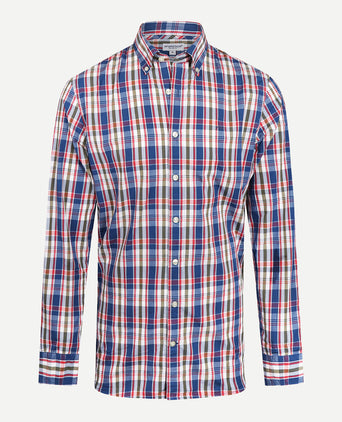 Overhemd Classic Ruit | Vintage Blue