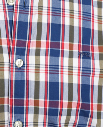 Overhemd Classic Ruit | Vintage Blue