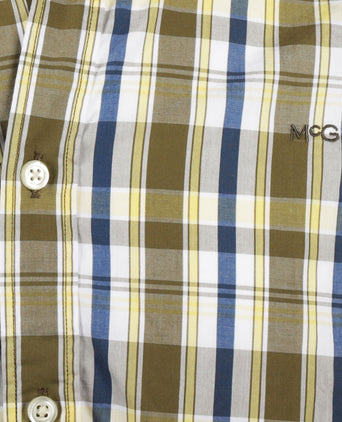 Overhemd Classic Ruit | Olive