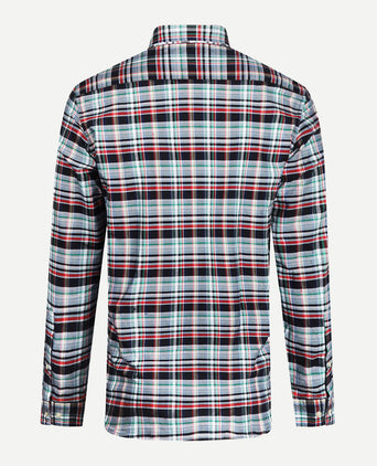 Overhemd Casual Ruit | Navy