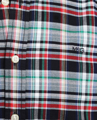 Overhemd Casual Ruit | Navy