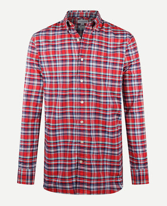 Overhemd Casual Ruit | Red