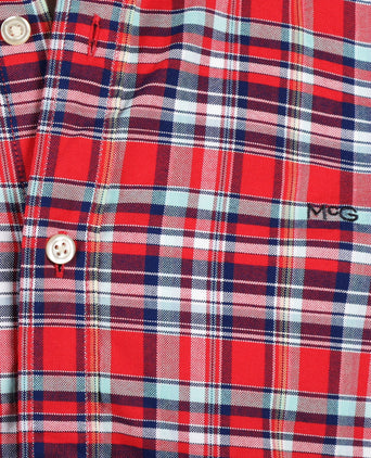 Overhemd Casual Ruit | Red