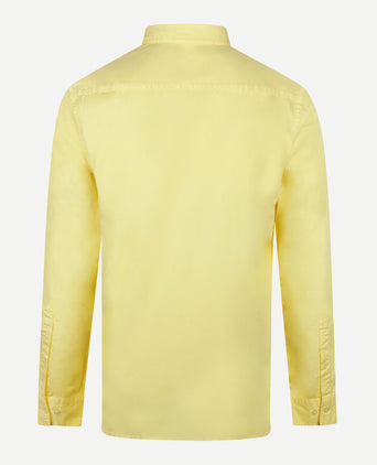 Overhemd Summer Poplin | Lemon Yellow